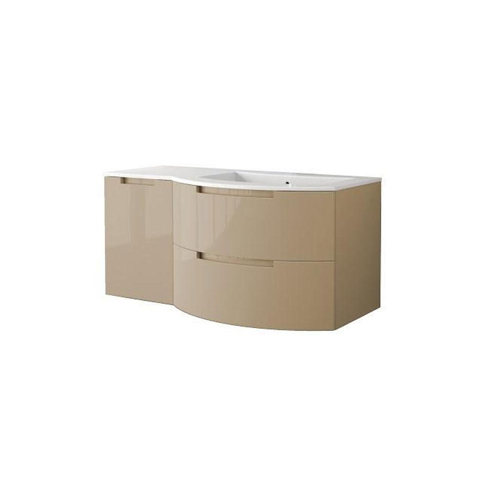 Latoscana Oasi 43" Sand Glossy Modern Bathroom Vanity Vanity Latoscana 