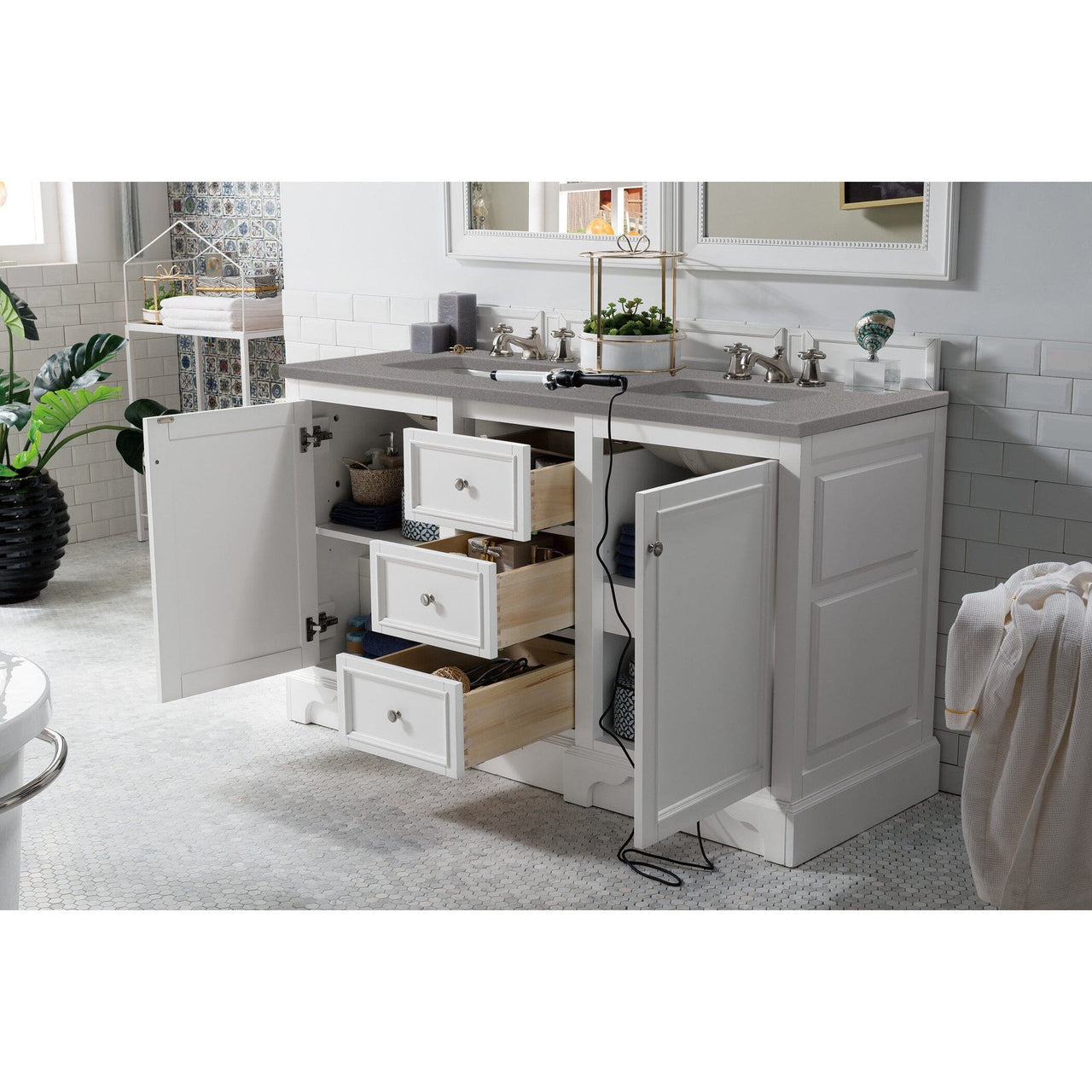 James Martin De Soto 60" Double Vanity Vanity James Martin 