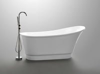 Thumbnail for ANZZI Prima Series 5.58 ft. Freestanding Bathtub in White FreeStanding Bathtub ANZZI 