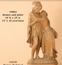 Thumbnail for Romeo And Juliet Cast Stone Outdoor Garden Planter Planter Tuscan 