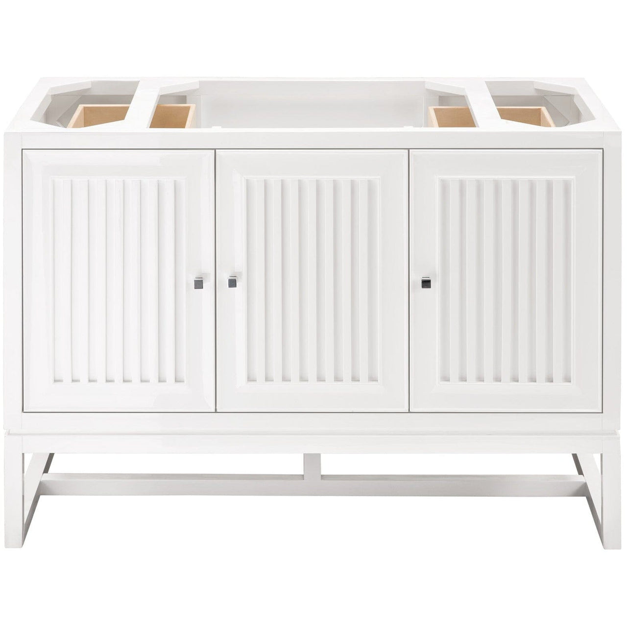 James Martin Athens 48" Single Vanity Vanity James Martin Glossy White Cabinet Only 