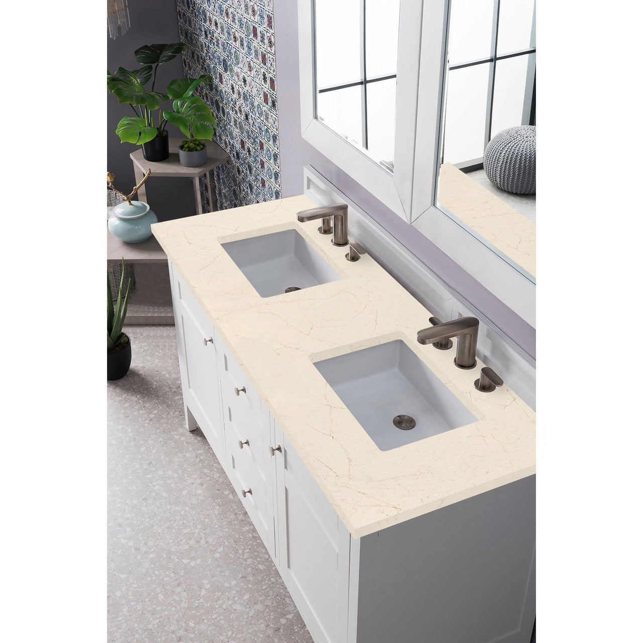 James Martin Palisades 60" Double Vanity Vanity James Martin 