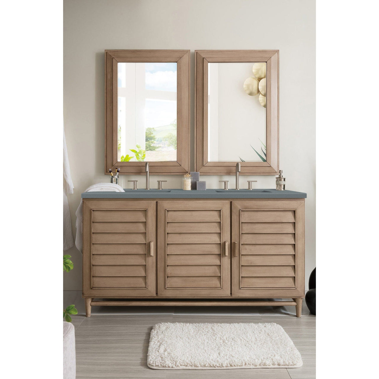 James Martin Portland 60" Double Vanity Vanity James Martin 