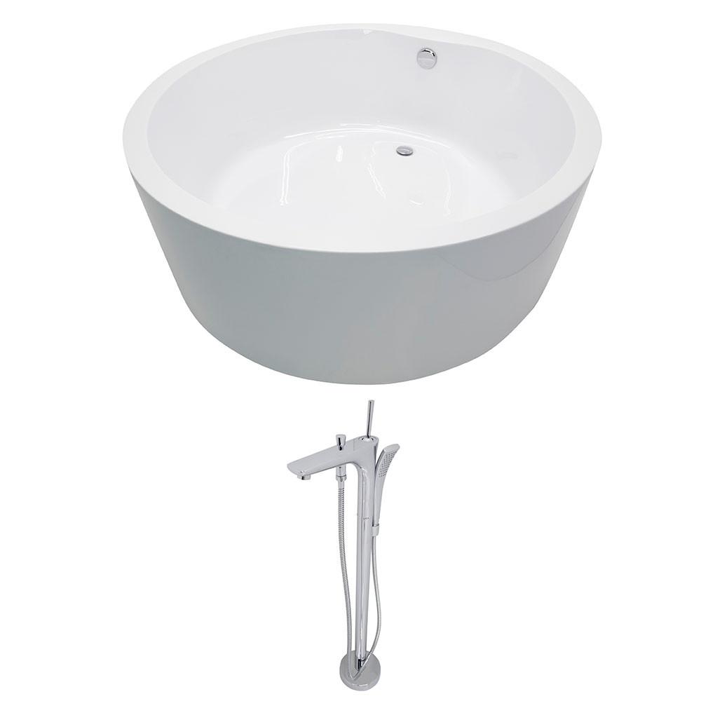 ANZZI Rotunda FT300-0029 FreeStanding Bathtub FreeStanding Bathtub ANZZI 