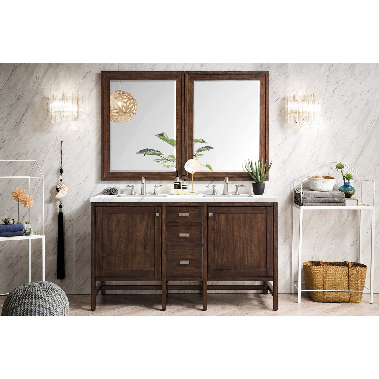 James Martin Addison 60" Double Vanity Vanity James Martin 