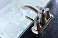 Thumbnail for ANZZI Vista Series L-AZ014BN Bathroom Faucet Bathroom Faucet ANZZI 