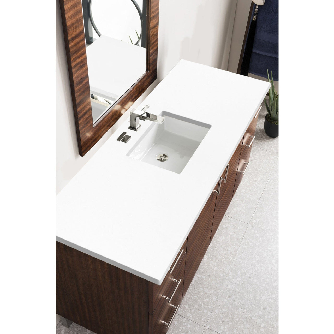 James Martin Metropolitan 60" Single Vanity Vanity James Martin 
