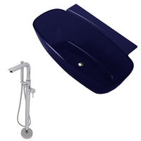 Thumbnail for ANZZI Vida FT523BL-0026 Bathtub Bathtub ANZZI 