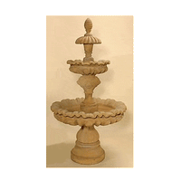 Thumbnail for San Marco Three Tier Cast Stone Outdoor Fountain Fountain Tuscan 