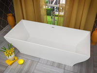 Thumbnail for ANZZI Crema FT-AZ509 FreeStanding Bathtub FreeStanding Bathtub ANZZI 