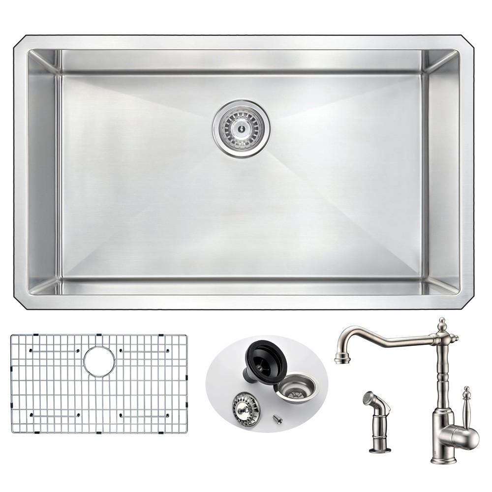 ANZZI VANGUARD Series KAZ3219-108 Kitchen Sink Kitchen Sink ANZZI 