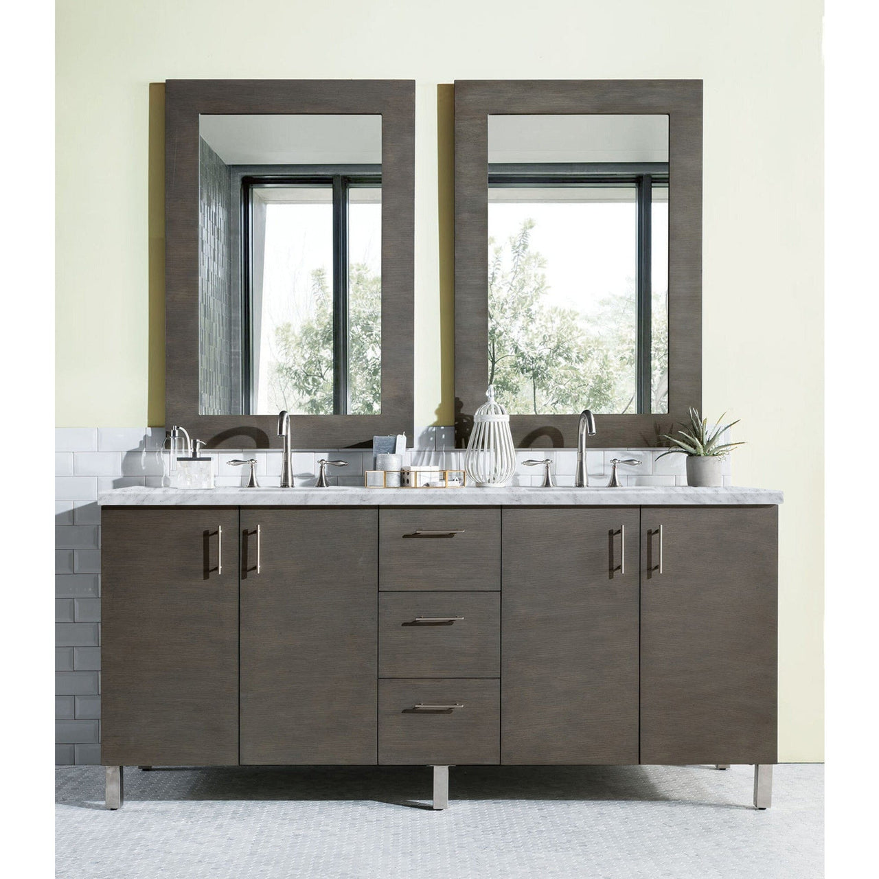 James Martin Metropolitan 72" Double Vanity Vanity James Martin 