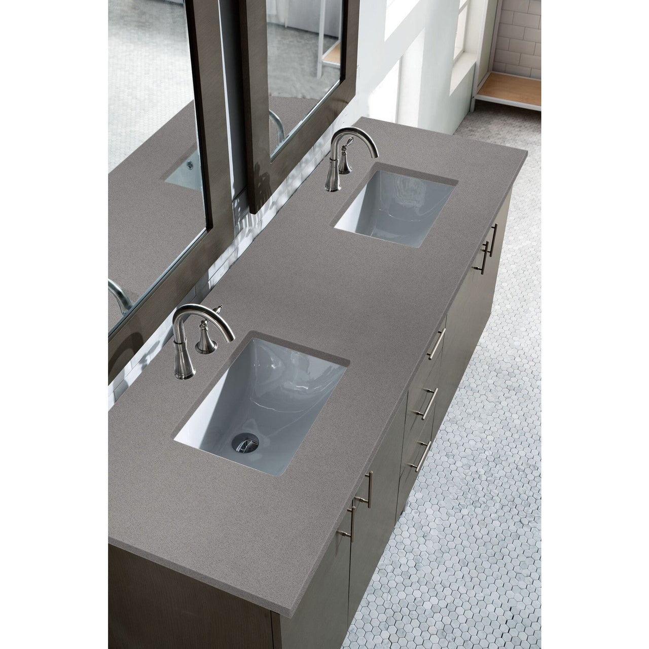 James Martin Metropolitan 72" Double Vanity Vanity James Martin 