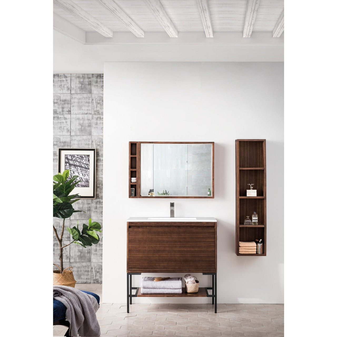 James Martin Milan 35.4" Single Vanity Vanity James Martin 