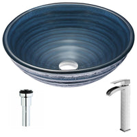 Thumbnail for ANZZI Tempo Series LSAZ042-097B Bathroom Sink Bathroom Sink ANZZI 