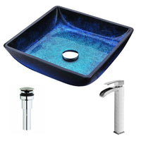Thumbnail for ANZZI Viace Series LSAZ056-097B Bathroom Sink Bathroom Sink ANZZI 