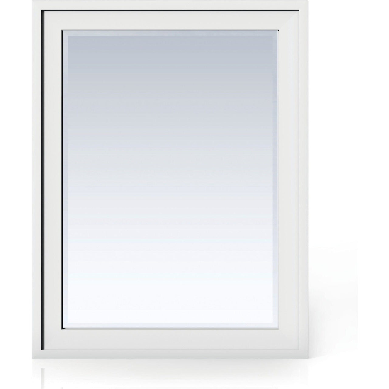 James Martin Addison 30" Rectangular Mirror Mirrors James Martin Glossy White 