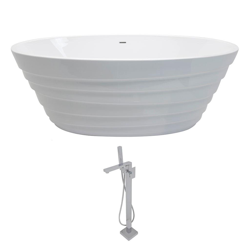 ANZZI Nimbus FT068-0028 Bathtub Bathtub ANZZI 