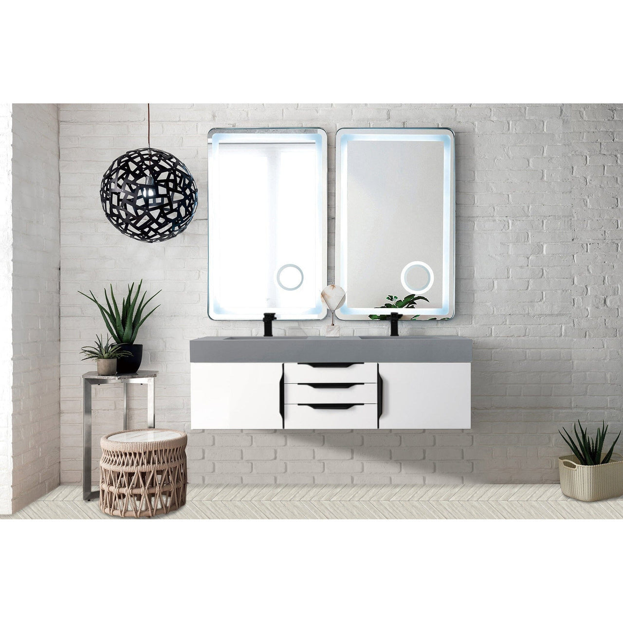 James Martin Mercer Island 59" Double Vanity Vanity James Martin 