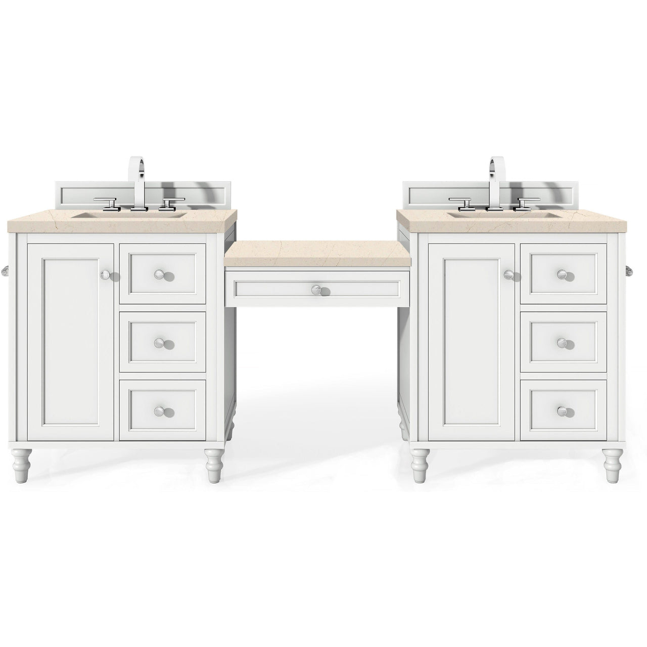 James Martin Copper Cove Encore 86" Double Vanity Set Vanity James Martin 