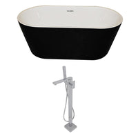 Thumbnail for ANZZI Dualita FT014-0028 Bathtub Bathtub ANZZI 