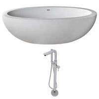 Thumbnail for ANZZI Lusso FT504-0026 FreeStanding Bathtub FreeStanding Bathtub ANZZI 
