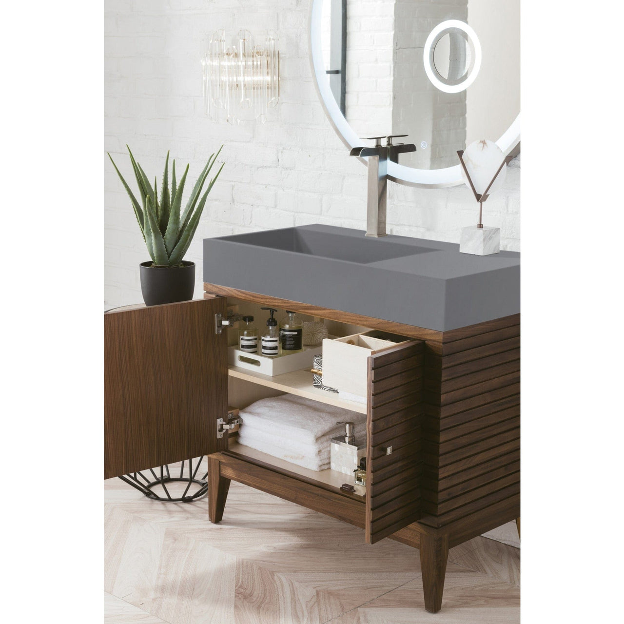 James Martin Linear 36" Single Vanity Vanity James Martin 