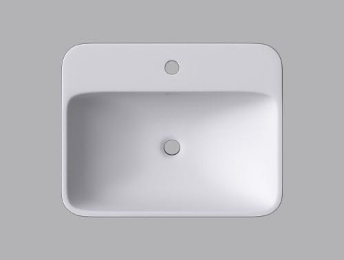 Cantrio ST-2318 Semi-recessed Countertop Sink Bathroom Sink Cantrio 