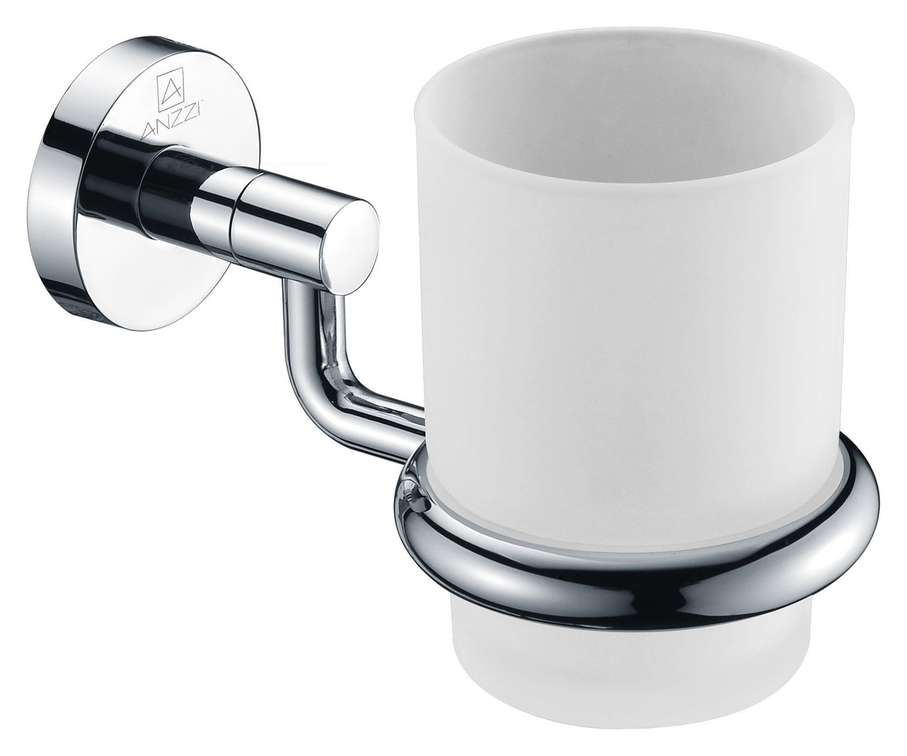 ANZZI Caster Series Toothbrush Holder in Polished Chrome Toothbrush Holder ANZZI 