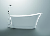 Thumbnail for ANZZI Prima Series 5.58 ft. Freestanding Bathtub in White FreeStanding Bathtub ANZZI 