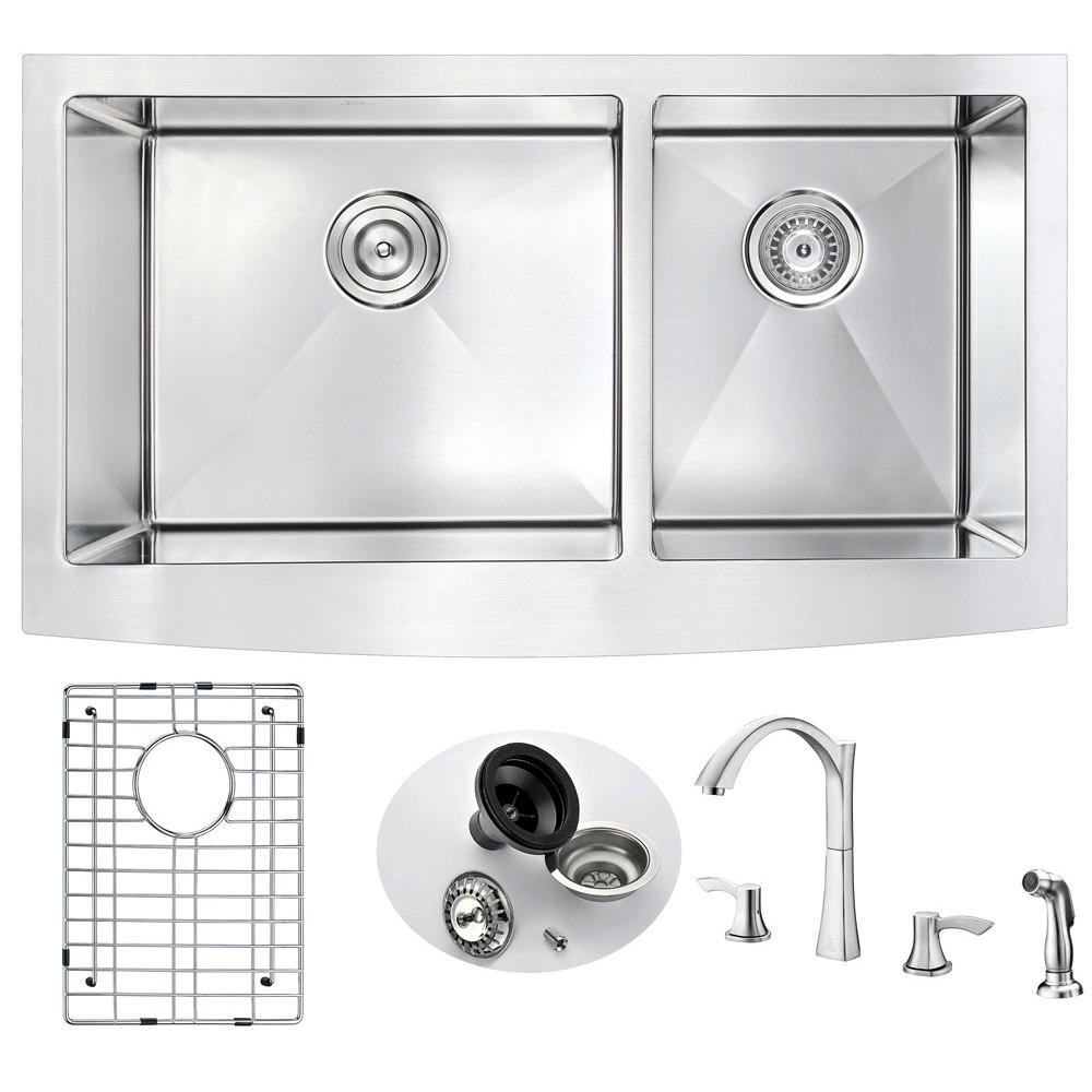 ANZZI ELYSIAN Series KAZ3320-032 Kitchen Sink Kitchen Sink ANZZI 