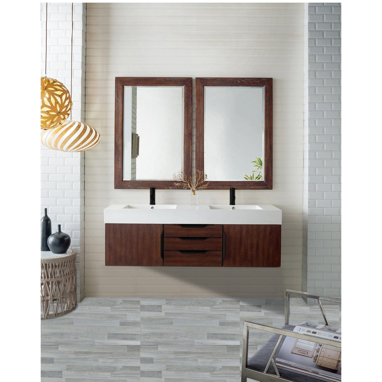 James Martin Mercer Island 59" Double Vanity Vanity James Martin 