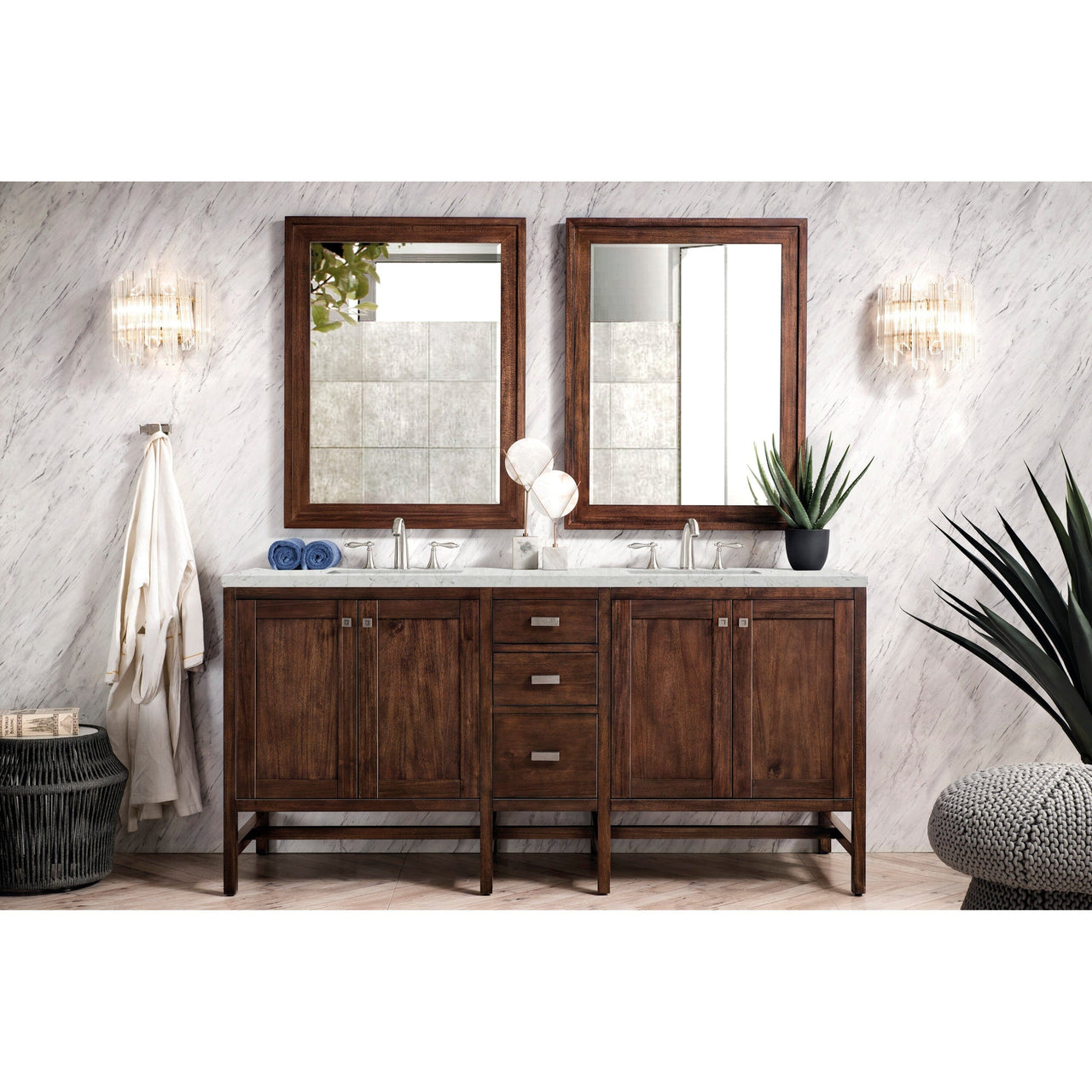 James Martin Addison 72" Double Vanity Vanity James Martin 