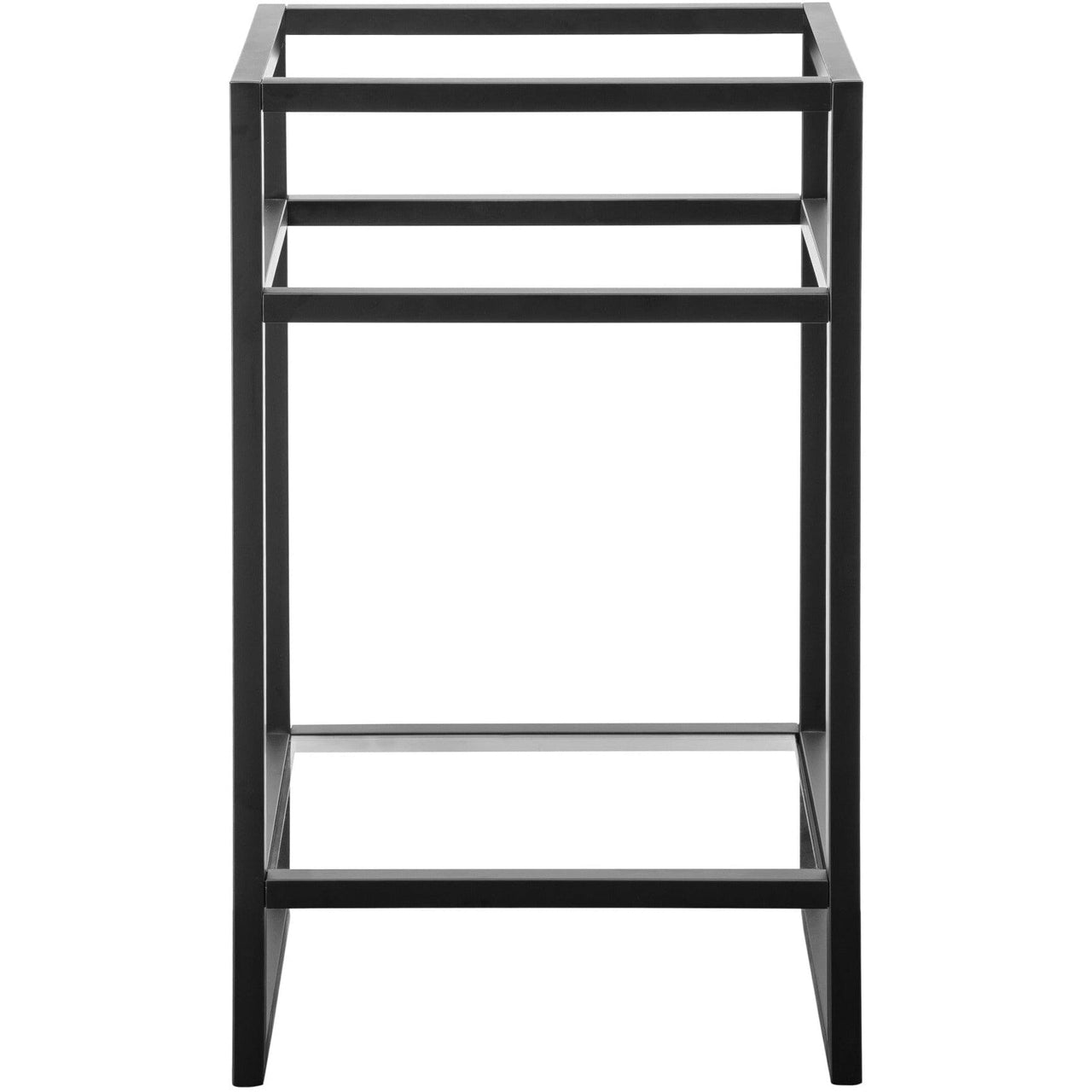 James Martin Boston 20" Stainless Steel Sink Console Console James Martin Matte Black Console Only 