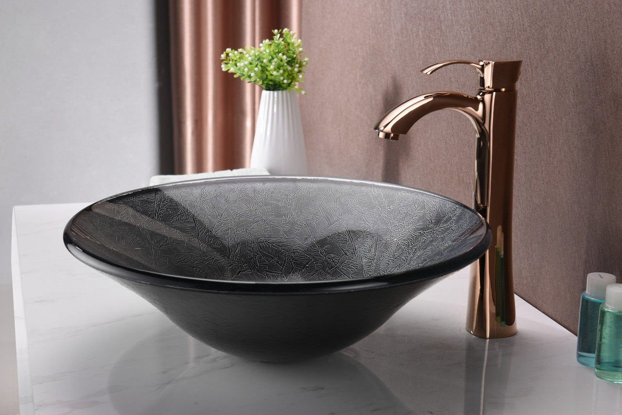 ANZZI Arc Series LS-AZ214 Vessel Sink - Glass Bathroom Sink ANZZI 