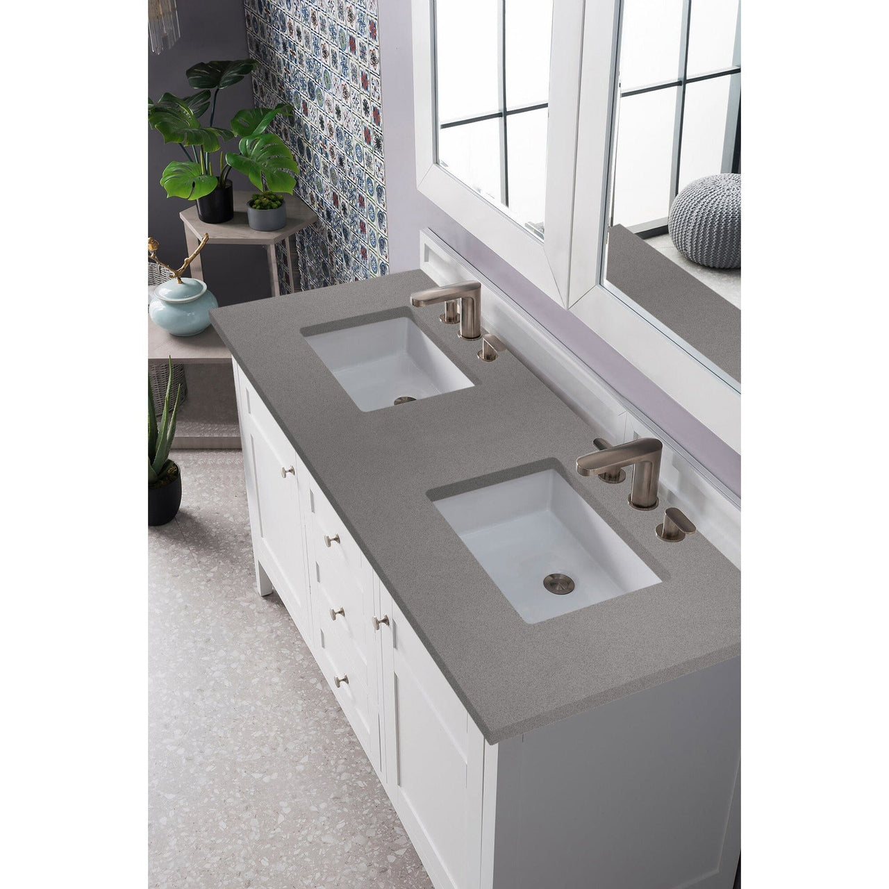 James Martin Palisades 60" Double Vanity Vanity James Martin 