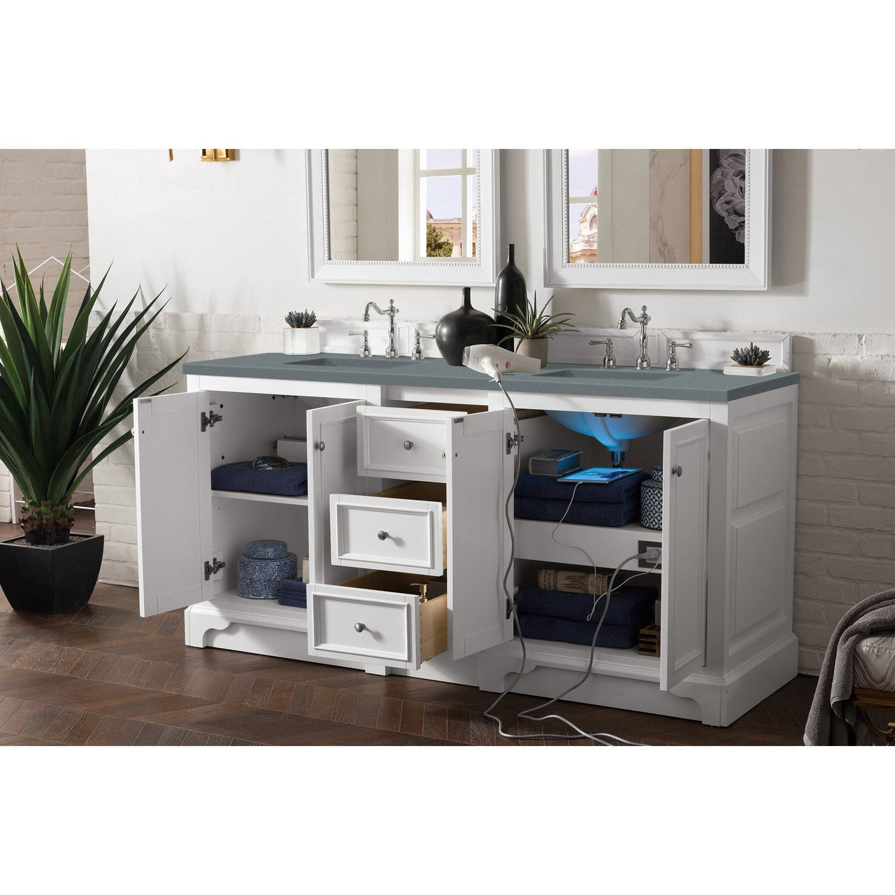 James Martin De Soto 72" Double Vanity Vanity James Martin 