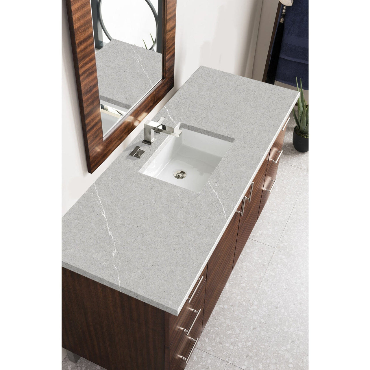 James Martin Metropolitan 60" Single Vanity Vanity James Martin 