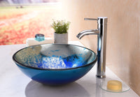 Thumbnail for ANZZI Oceana Series LS-AZ197 Vessel Sink - Glass Bathroom Sink ANZZI 