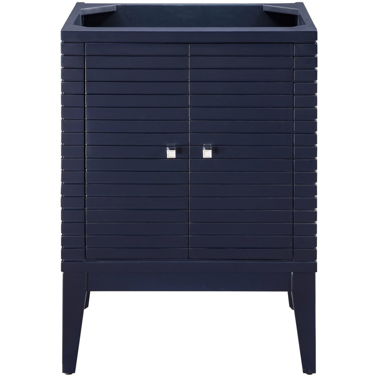 James Martin Linden 24" Single Vanity Cabinet Vanity James Martin Navy Blue Cabinet Only 