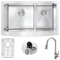 Thumbnail for ANZZI ELYSIAN Series K36203A-130 Kitchen Sink Kitchen Sink ANZZI 