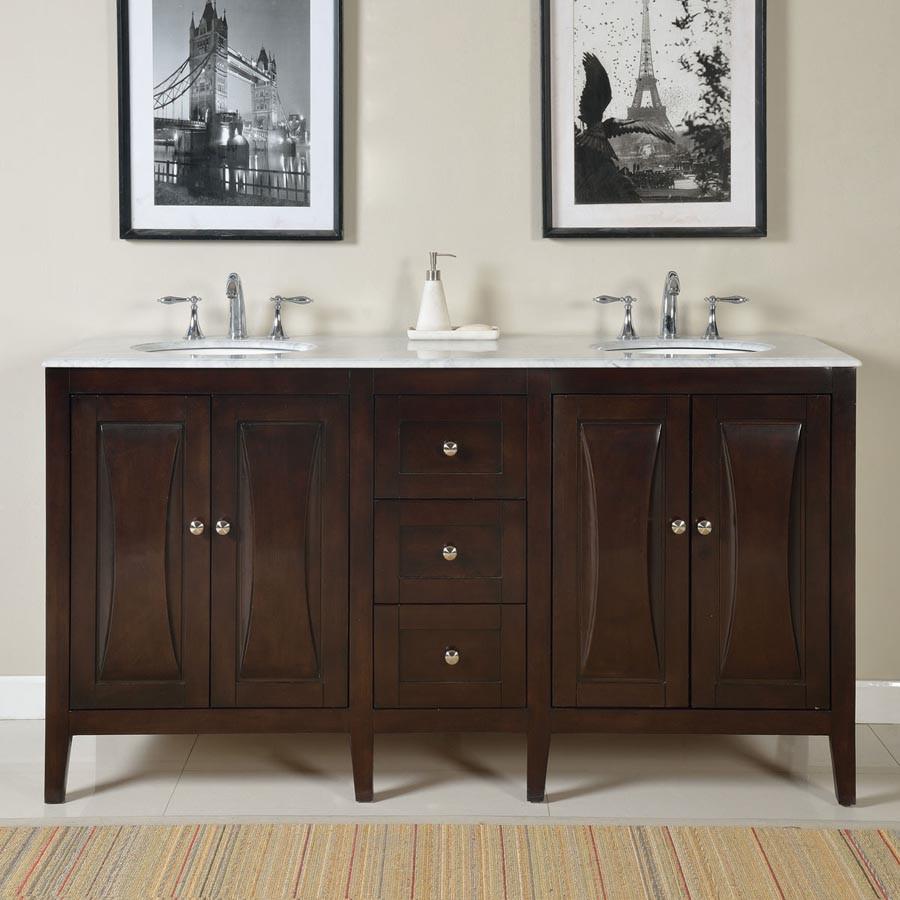 Silkroad 68" Modern Single Sink Bathroom Vanity Vanity Silkroad Exclusive 