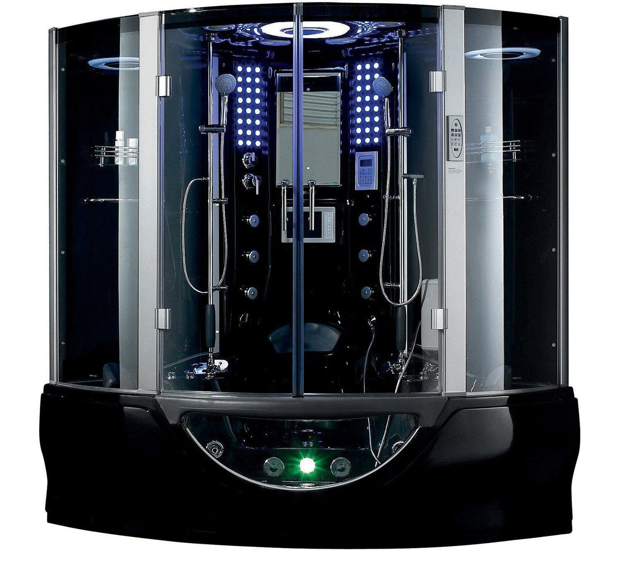 Maya Bath Valencia-Black Steam Shower Steam Shower Maya Bath 