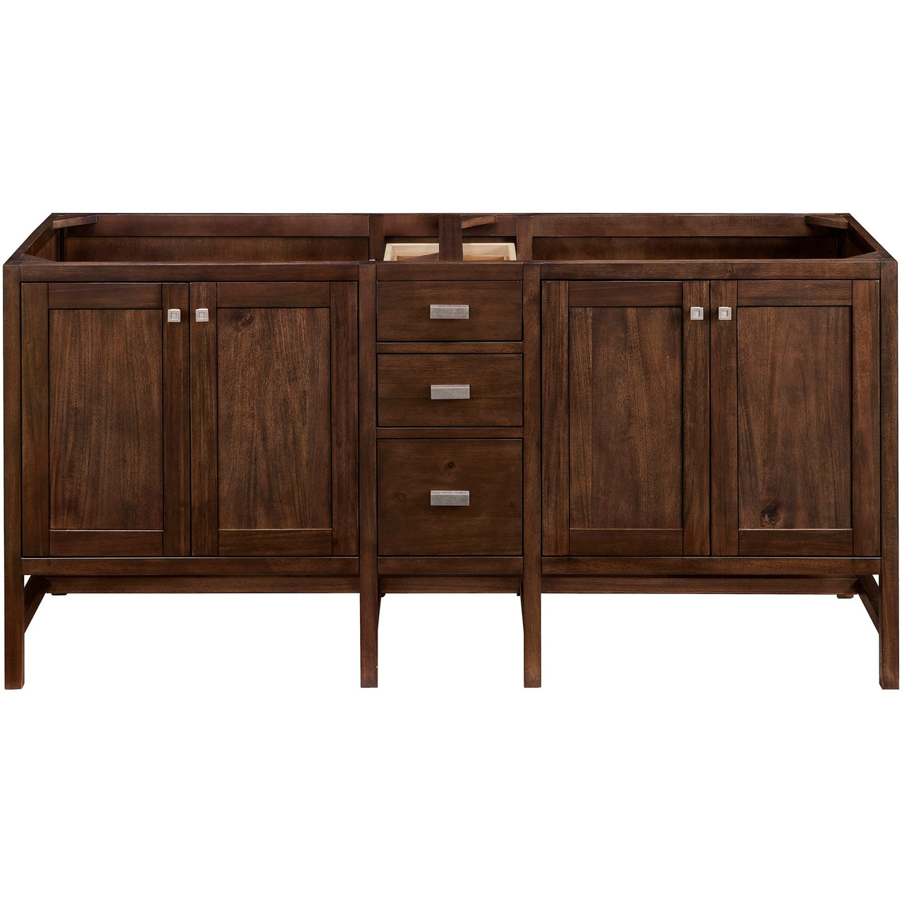 James Martin Addison 72" Double Vanity Vanity James Martin Mid Century Acacia Cabinet Only 