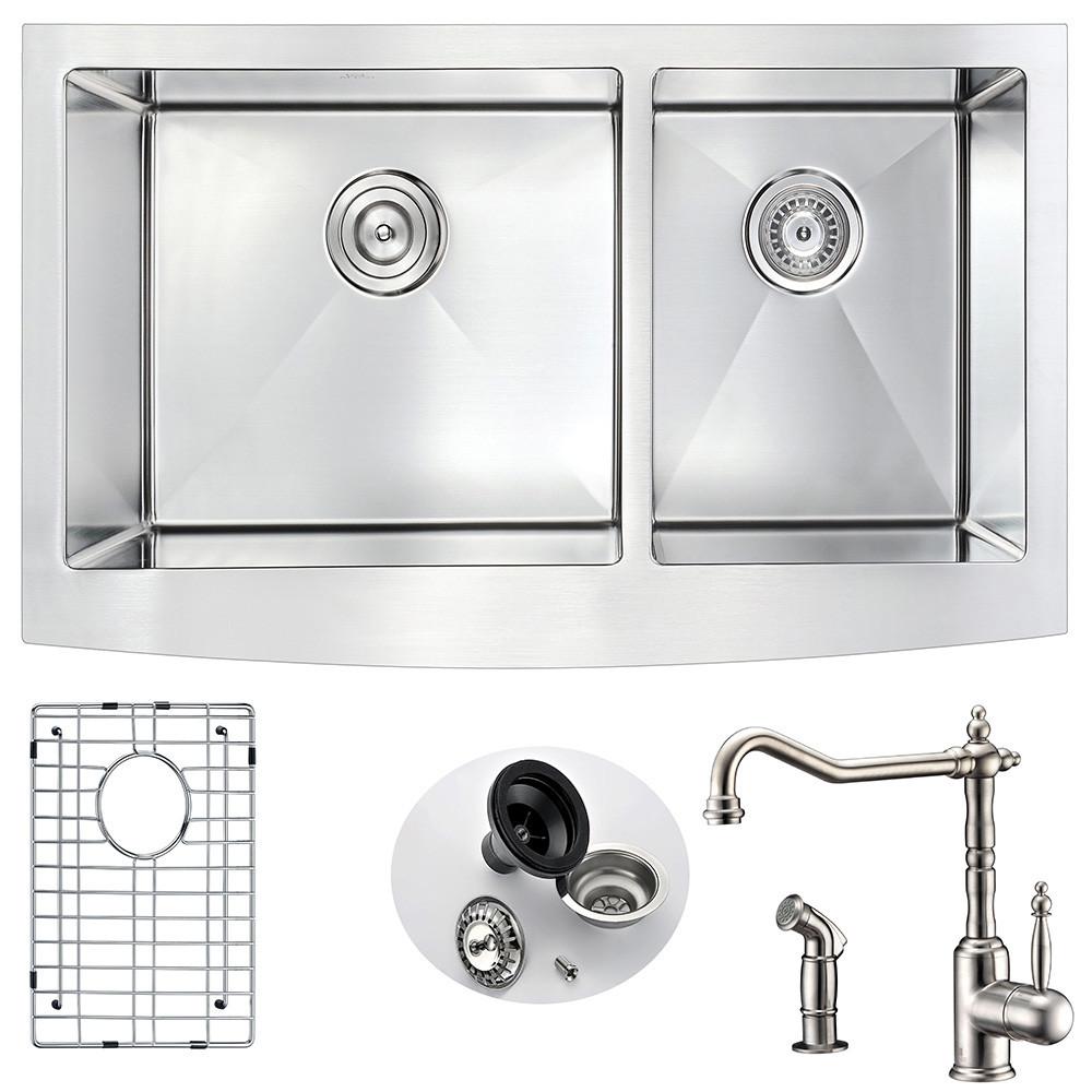 ANZZI ELYSIAN Series K36203A-108 Kitchen Sink Kitchen Sink ANZZI 