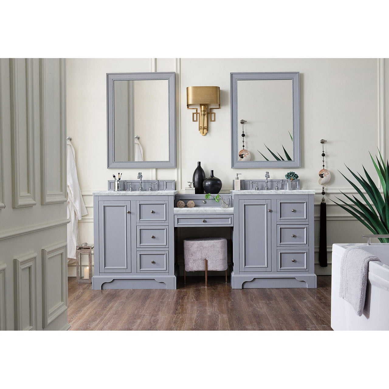 James Martin De Soto 82" Double Vanity Set Vanity James Martin 