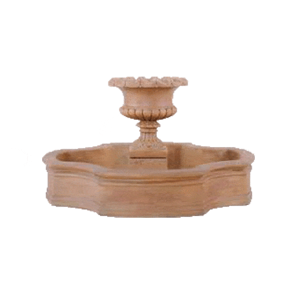 Villa Regina Pond Outdoor Cast Stone Fountain Fountain Tuscan 