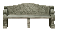 Thumbnail for Villa Antinori Outdoor Cast Stone Garden Bench Benches Tuscan 