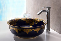 Thumbnail for ANZZI Scepter Series LS-AZ187 Vessel Sink - Glass Bathroom Sink ANZZI 