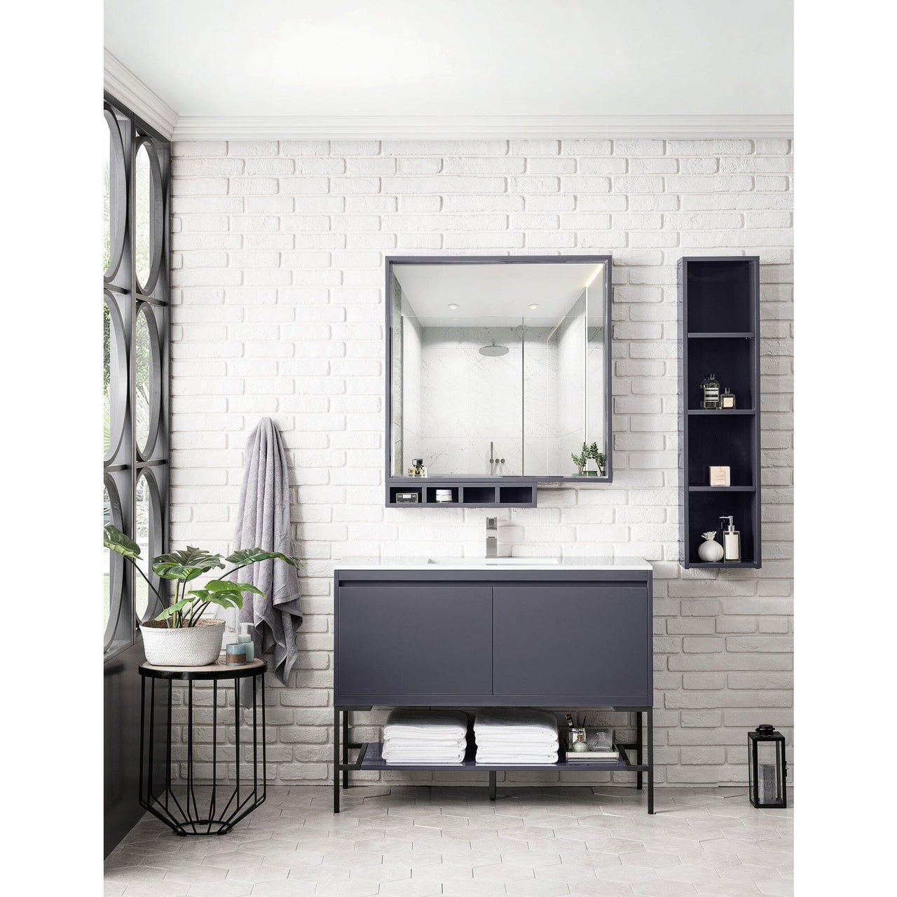 James Martin Milan 47.3" Single Vanity Vanity James Martin 
